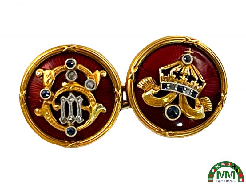 Boutons de manchette българскиs Tsar Boris III