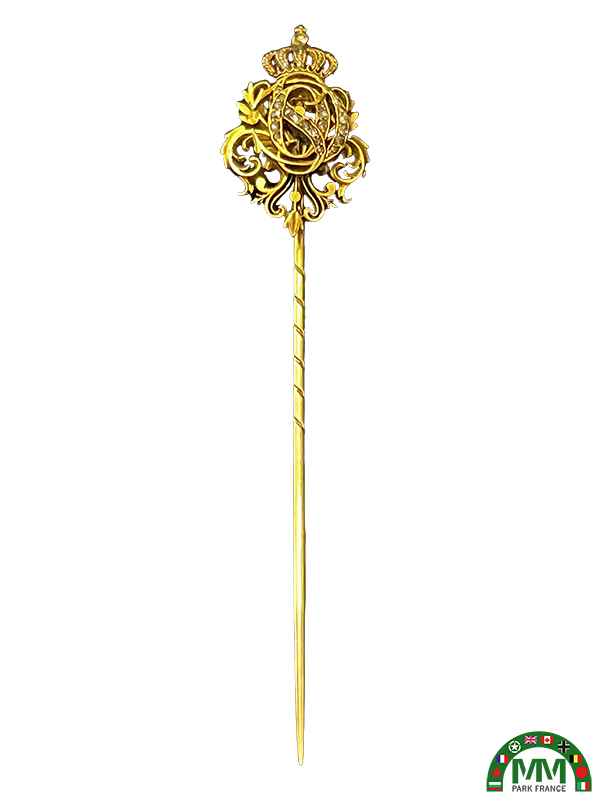 Broche princesse Marie-Clémentine de Saxe-Cobourg-Gotha