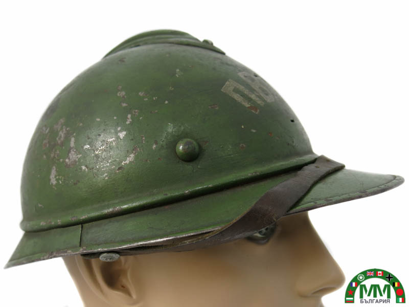 Casque български M. 15 Adrian de défence passive