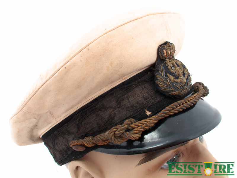 Шапка tenue été marine царски български officier
