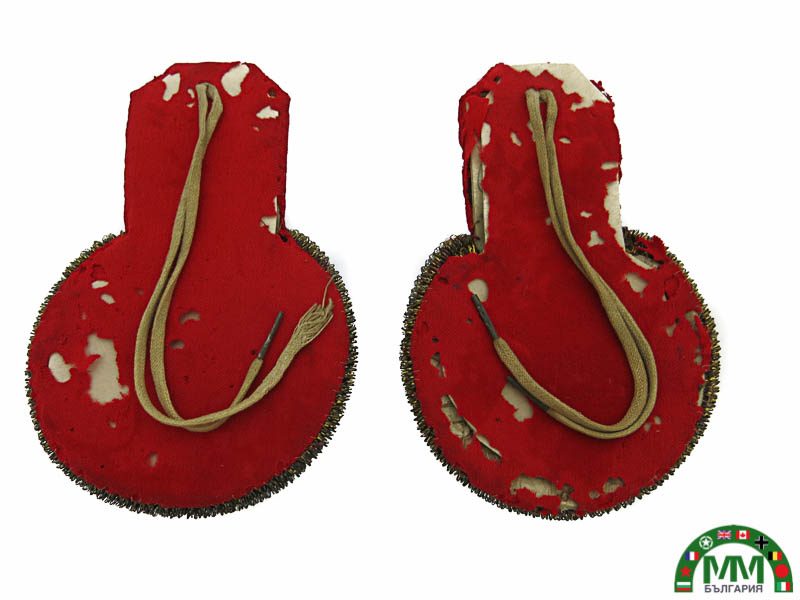 Epaulettes българскиs infanterie lieutenant