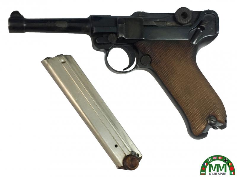 Пистолет Luger P08 български