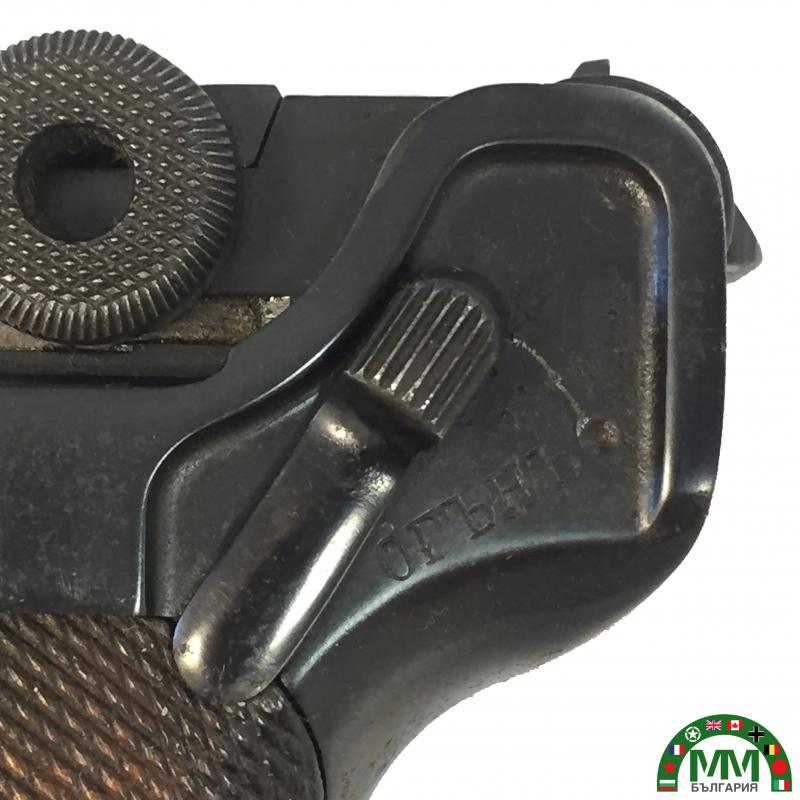Пистолет Luger P08 български