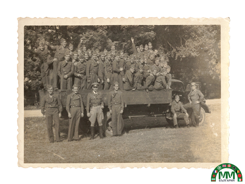 Снимка soldats division blindée български.