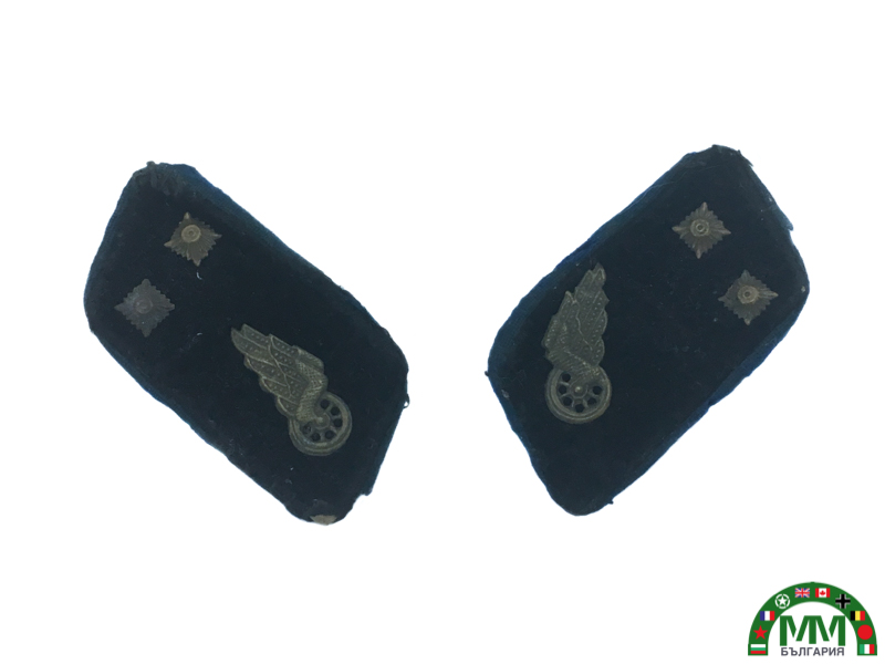 Pattes de col B.D.J. chemins de fer българскиs