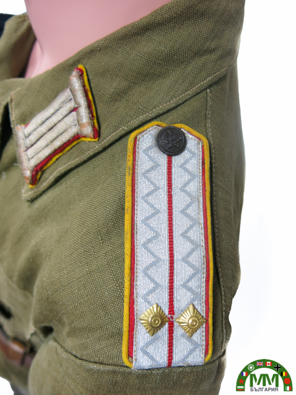 Пълна униформа български infanterie motorisée