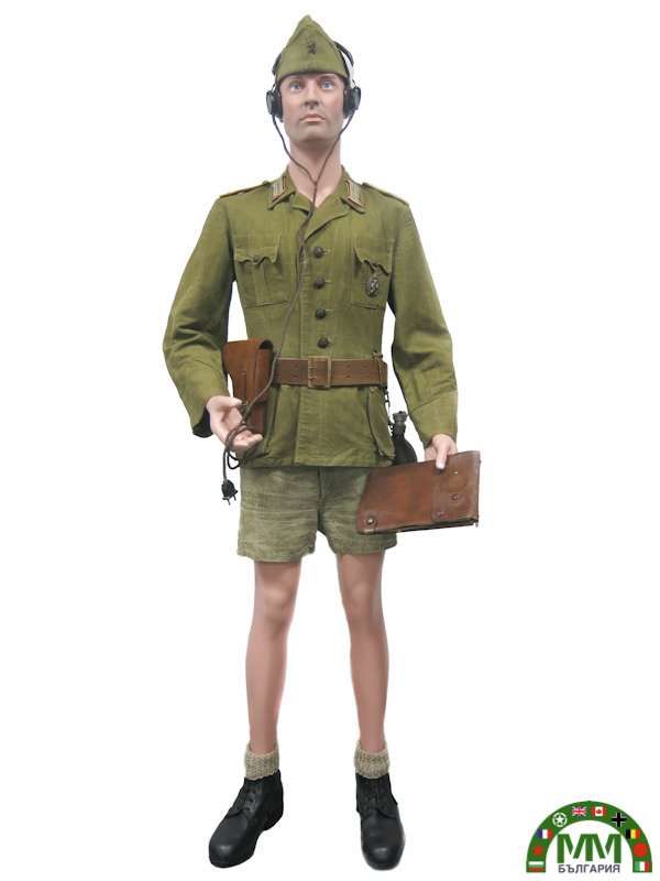 Пълна униформа български infanterie motorisée