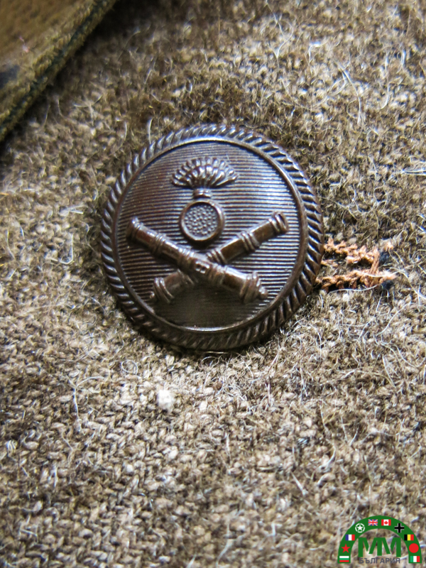 Пълна униформа български artillerie motorisée