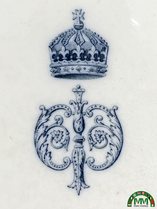 Assiette български en porcelaine Ferdinand 1er