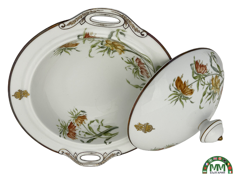 Soupière български en porcelaine Ferdinand 1er