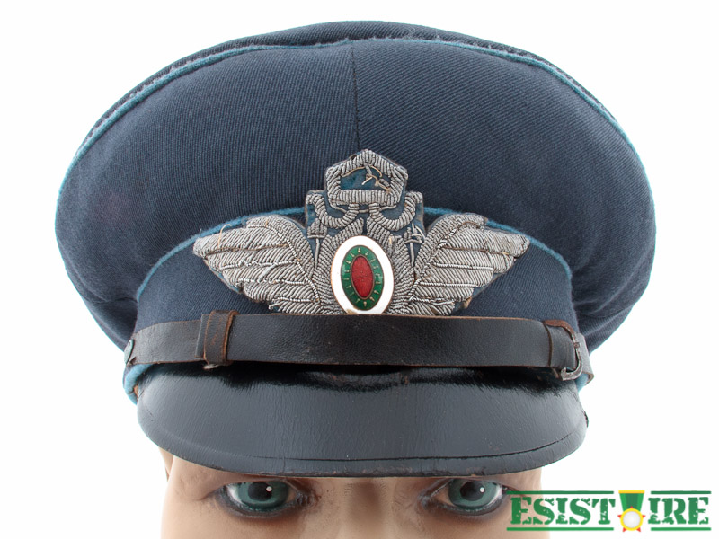 Шапка tenue de service bleu/gris pilote армия air царски български sous-officier